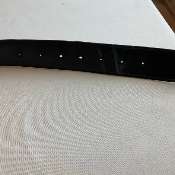 Versace Men's Leather Belt, Black- 85/34, DCDD690.DNAPA - Picture 8 of 9